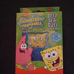 SPONGE BOB SQUAREPANTS DEEP SEA DUEL 1ST ED CARD GAME STARTER DECK - NEW OTHER - Image 1