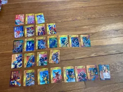 Marvel OverPower Hero Power Cards PowerSurge Lot 6 Wolverine Venom Thor Storm - Image 1