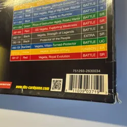 Dragon Ball Super Card Game - History of Vegeta Box - English - Image 3