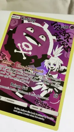 Koffing 243/236 Cosmic Eclipse SM Secret Rare Card NM Condition - Image 2
