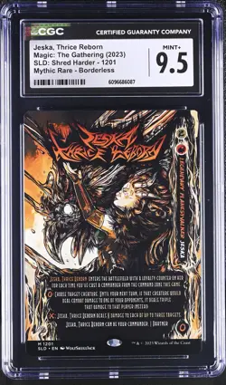 JESKA, THRICE REBORN Secret Lair Shred Harder CGC 9.5 MTG [Nostalgium] - Image 1