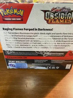 Pokemon TCG Scarlet & Violet Obsidian Flames Booster Box (sealed) - Image 4