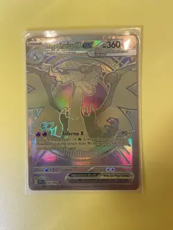 Mega Charizard X EX Gold 130/094 Absolutely Mint - Phantasmal Flames Pokemon TCG - Image 1