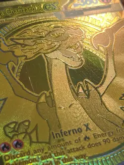 [NM] Mega Charizard X ex #130 Pokemon TCG Phantasmal Flames Mega Hyper Rare - Image 4
