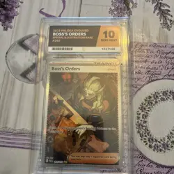 2023 Pokemon Paldea Evolved Boss’s Orders Special IR 265/193 Ace 10 - Image 1