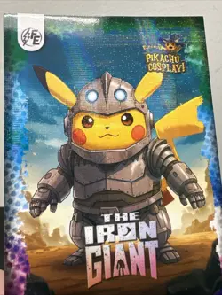 The Iron Giant (Pikachu) #165 - Galaxy Holo - Electric Pikachu Cosplay - Pokemon - Image 2