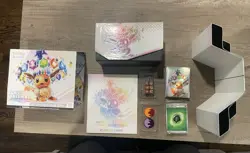 Pokemon Prismatic Evolutions ETB Elite Trainer Box (No Packs) Just Accessories - Image 1