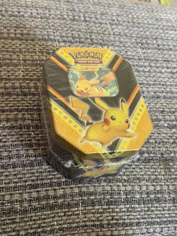 Pokemon Pikachu V Powers Tin - NEW/Sealed - Image 1