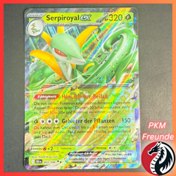 Serpiroyal EX 003/086 BLK 🟢NM 🇩🇪Deutsch Pokemon Schwarze Blitze - Image 1