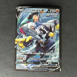Pokemon Rapid Strike Urshifu V Brilliant Stars Trainer Gallery Ultra Rare #TG20 - Image 1