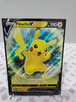 Pokemon TCG - Pikachu V SWSH198 - Black Star Promo - S&S - NM/M - Image 1