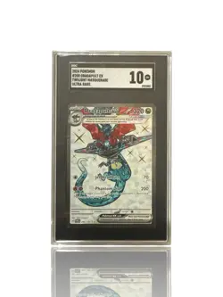 ‼Pokemon Dragapult ex 200/167: Twilight Masquerade Holo GRADE 10~SHOOT OFFER!💨 - Image 1