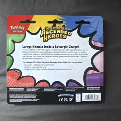 Ascended Heroes Larry's Komala 2 Pack Blister - Pokemon TCG New Sealed - Image 2