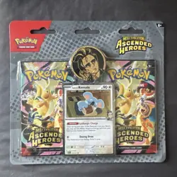 Ascended Heroes Larry's Komala 2 Pack Blister - Pokemon TCG New Sealed - Image 3