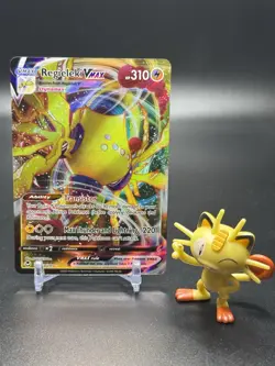 Regieleki VMAX 058/195 Pokemon Swsh12: Sword & Shield - Silver Tempest Holo - NM - Image 1