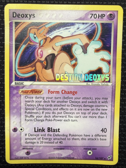 Pokemon Deoxys Normal Forme 016/107 Movie Promo Unlimited "DESTINY DEOXYS" HP - Image 2