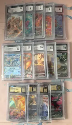 X14 CGC Pokemon Slabs Bundle Job Lot - Image 1