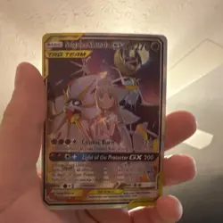 Pokemon Solgaleo & Lunala GX 216/236 SM-Cosmic Eclipse Ultra Rare Holo 270 HP - Image 1