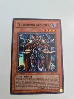 Yugioh Terrorking Archfiend DCR-072 Dark Crisis 1st Edition NM - Image 1