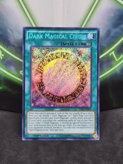 Yugioh Dark Magical Circle TDIL-EN057 Secret Rare 1st Edition NM - Image 1