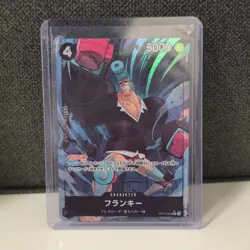 One Piece TCG Franky OP10-090 SR AR JP - Image 1