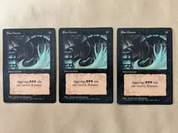 Mtg Dark Ritual FBB Italian 1994 © x3 Rito Oscuro - Image 1