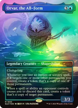 Rainbow Foil Orvar, the All-Form (Borderless) [Secret Lair] MTG - Image 1