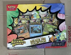 Pokemon Ascended Heroes First Partner Deluxe Pin Collection Sealed New - Image 1