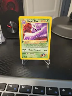 Koga's Muk - 26/132 - Pokemon Gym Challenge 1st Edition Rare Card WOTC LP- NM - Image 1