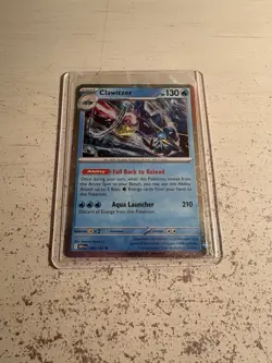 Clawitzer Cosmo Pokemon Mega Evolution Card 038/132 - Image 1