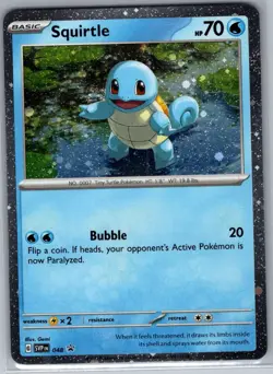 Squirtle - (Cosmos Holo) 048 SV: Scarlet & Violet Promo - Pokemon Card - NM - Image 1