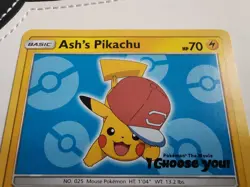Pokemon TGC Promo - Ash’s Pikachu (SM114) the Pokemon Movie I Choose You Card - Image 3
