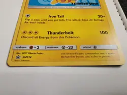 Pokemon TGC Promo - Ash’s Pikachu (SM114) the Pokemon Movie I Choose You Card - Image 4
