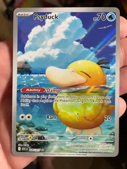 🔥 Psyduck 226/217 Illustration Rare Mega Evolution Ascended Heroes Pokemon TCG - Image 1