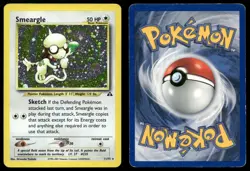 Smeargle 11/75 Holo Rare Neo Discovery Pokemon MP - Image 3