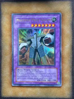 Yugioh Multiple Piece Golem TDGS-EN038 Ultra Rare DAMAGED - Image 1