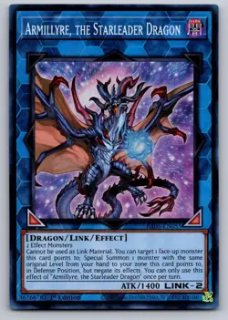 ARMILLYRE, THE STARLEADER DRAGON RA05-EN055 SR RARITY COLLECTION 5 YU-GI-OH NM/M - Image 1