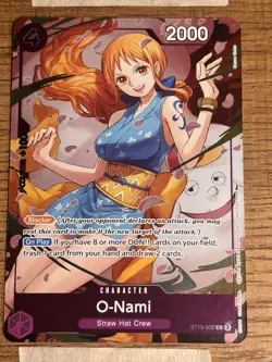 Extra Booster: One Piece Heroines Edition #ST18-002 O-Nami - Image 1