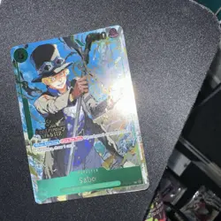 Sabo Holo 3rd Year Anniversary / Winner Stamped One Piece 3 Brothers - OP09-027 - Image 1