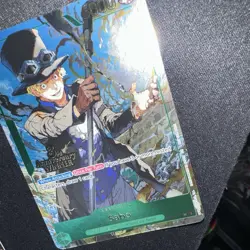 Sabo Holo 3rd Year Anniversary / Winner Stamped One Piece 3 Brothers - OP09-027 - Image 2