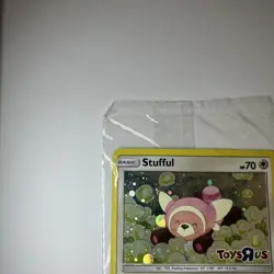 Stufful - (Toys R Us) 110/147 Holo SEALED PROMO Full Art Pokemon Card. #3 - Image 2