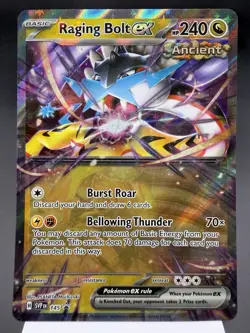 Raging Bolt ex SVP145 - Ultra Rare - Scarlet & Violet Promo Pokemon Card NM - Image 1