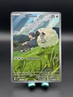 Pokemon Card - Hop's Wooloo Journey Together 170/159 Illustration Rare - Image 1