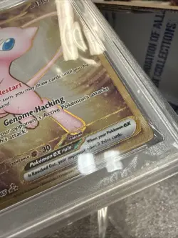 PSA 9 Mew ex Metal ULTRA PREMIUM COLLECTION 205/165 MINT Graded Pokemon Card - Image 4
