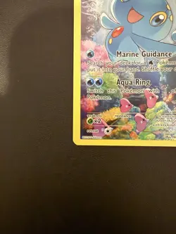 Pokemon Manaphy XY113 XY Generations Mytical BLACK STAR Promo Holo Full Art LP - Image 2