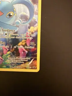 Pokemon Manaphy XY113 XY Generations Mytical BLACK STAR Promo Holo Full Art LP - Image 3