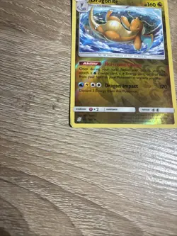 2 Card Dragonair Regular And Dragonite Rare SM - Unified Minds 151/236 NM - Image 5