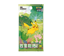 Pokemon CHINESE 151 151C 5 SLIM SEALED Packs (5 Cards Per Pack) - Image 2