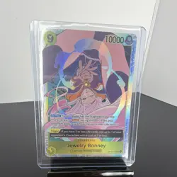 Jewelry Bonney OP13-108 Special Holo Character Card 10000 Power Super Rare - Image 3