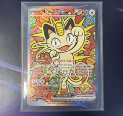 Meowth ex 121/088 SIR Perfect Order Near Mint Pokemon Card ME03 NEW SIR - Image 3